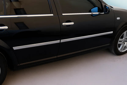 Exterior Window Trim Stainless Steel (4 pcs) for Volkswagen Bora 1998-2004 - image 1