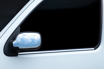 Exterior window trim (2 pcs, stainless steel) for Renault Kangoo 1998-2008 - image 3