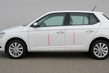 Stainless Steel Door Moldings (4 pcs) for Skoda Fabia 2014-2021 - image 1