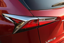 Chrome Tail Light Covers (2 pcs, ABS) for Lexus NX 2014-2021 - image 2