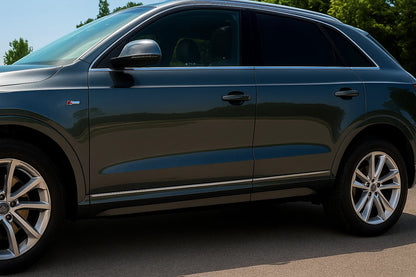 Stainless Steel Door Moldings (4 pcs) for Audi Q3 2011-2019 - image 1