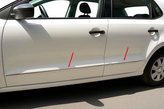 HB Door Mouldings Stainless Steel for Volkswagen Polo 2010-2017 - image 1