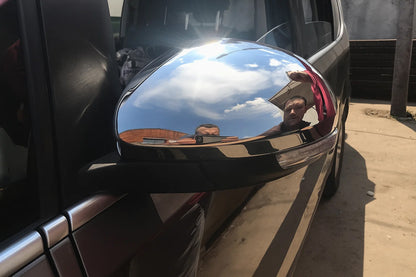 Mirror Covers (2 pcs, Stainless Steel) for Volkswagen Sharan 2010-2023 - image 1