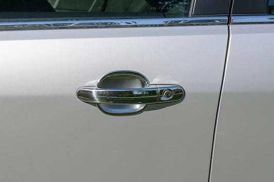 Chrome Handle Cup Covers (4 pcs, plastic) for Ford Focus II 2008-2011 - image 1