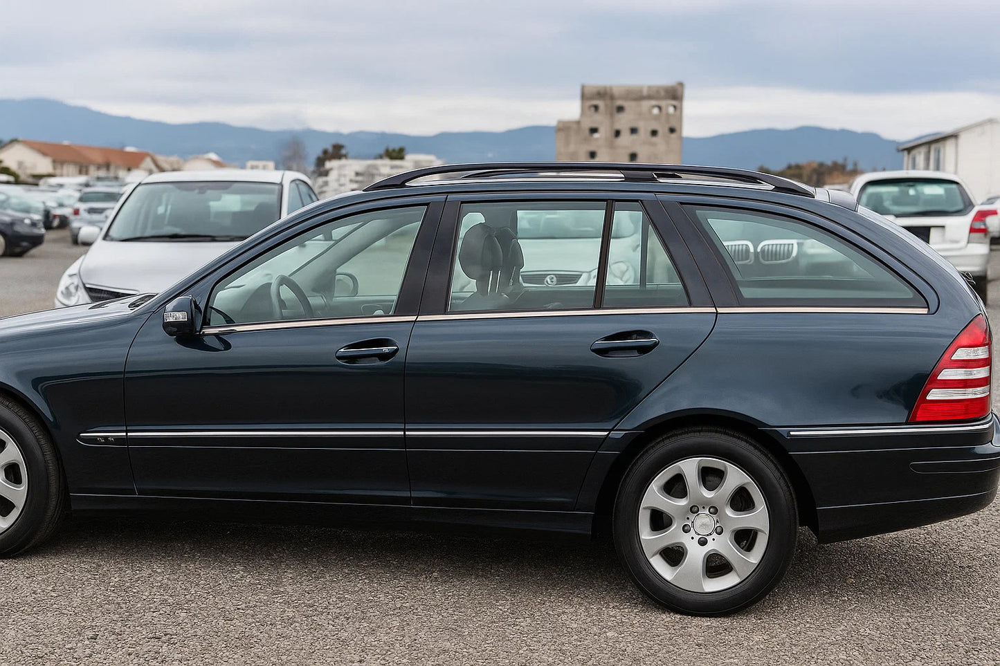 Window Trim Stainless Steel for Mercedes C-class W203 2000-2007 - image 3