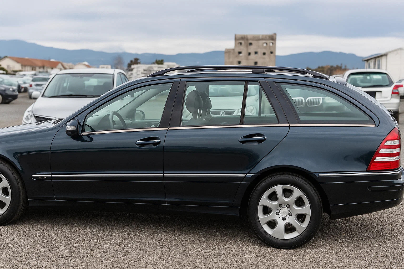 Window Trim Stainless Steel for Mercedes C-class W203 2000-2007 - image 3