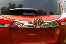 Chrome trim above license plate bumper Libao 2013-2016 stainless steel for Toyota Rav 4 2013-2018 - image 2