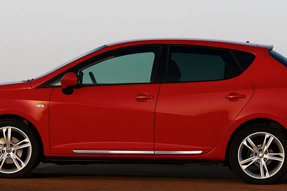 Door Mouldings OmsaLine (4 pcs, Stainless Steel) for Seat Ibiza 2010-2017 - image 1