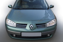 Chrome Grille Covers (Model 2004-2006, 6 pcs, Stainless Steel) for Renault Megane II 2004-2009 - image 1