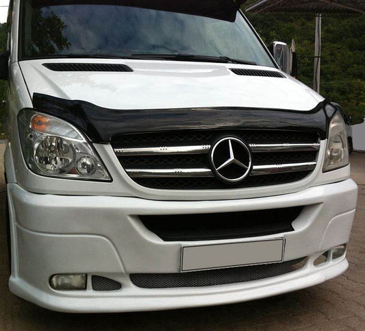 The hood deflector 2006-2013 (EuroCap) for Mercedes Sprinter W906 2006-2018 - Reelken Auto