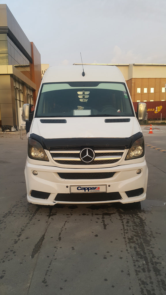 Hood Deflector 2006-2013 (EuroCap) for Mercedes Sprinter W906 2006-2018 - image 3