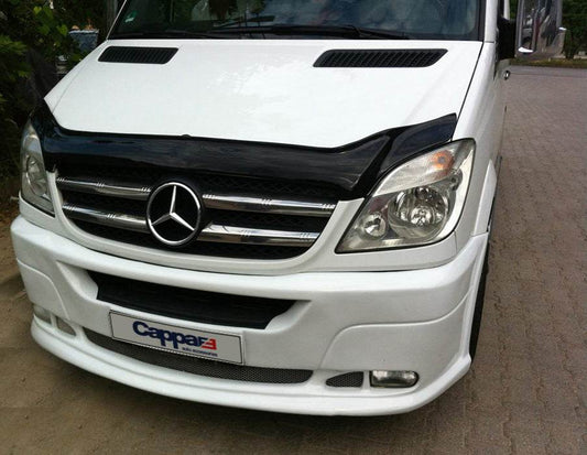 The hood deflector 2006-2013 (EuroCap) for Mercedes Sprinter W906 2006-2018 - Reelken Auto