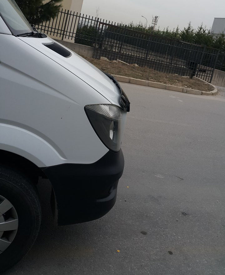 Hood Deflector 2013+ (V2, EuroCap) for Mercedes Sprinter W906 2006-2018 - image 4