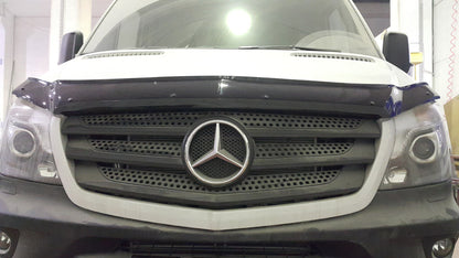Hood Deflector 2013+ (V1, EuroCap) for Mercedes Sprinter W906 2006-2018 - image 8