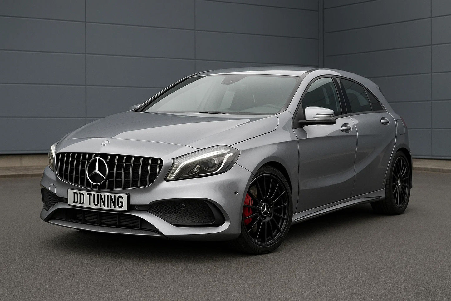 Front Grille GT Panamericana (2012-2015) for Mercedes A-сlass W176 2012-2018 - image 1