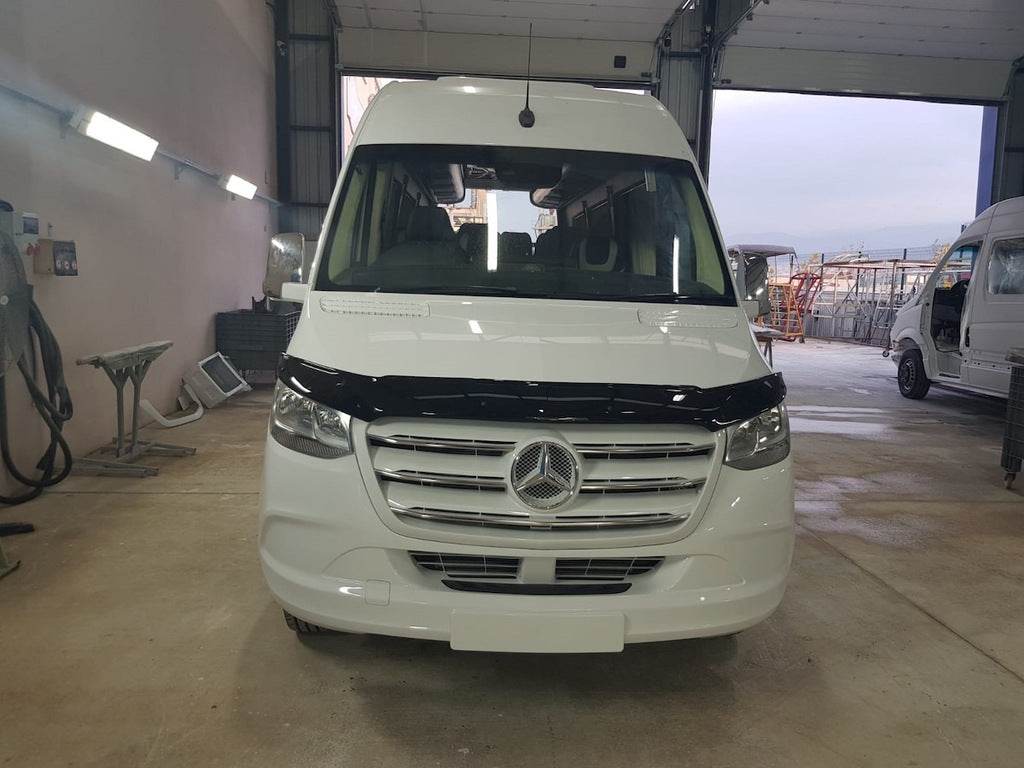 The hood deflector (EuroCap) for Mercedes Sprinter W907/W910 2018↗ - Reelken Auto