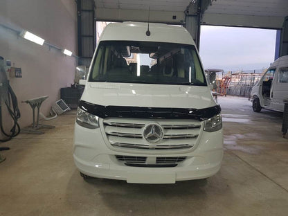 The hood deflector (EuroCap) for Mercedes Sprinter W907/W910 2018↗ - Reelken Auto