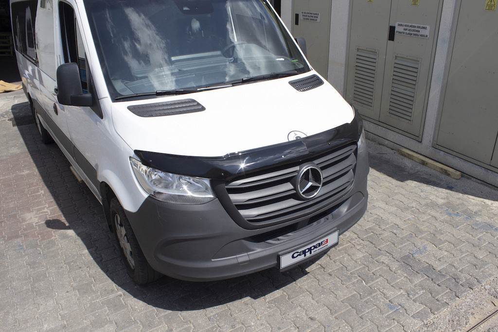The hood deflector (EuroCap) for Mercedes Sprinter W907/W910 2018↗ - Reelken Auto
