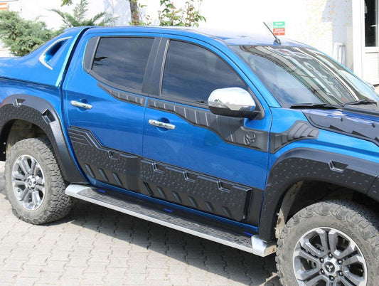 EuroCap door molding (6 pcs., ABS) for Fiat Fullback 2016↗ - Reelken Auto