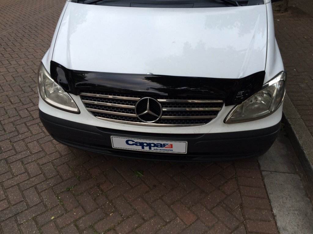 The hood deflector (EuroCap) for Mercedes Viano 2004-2014 - Reelken Auto
