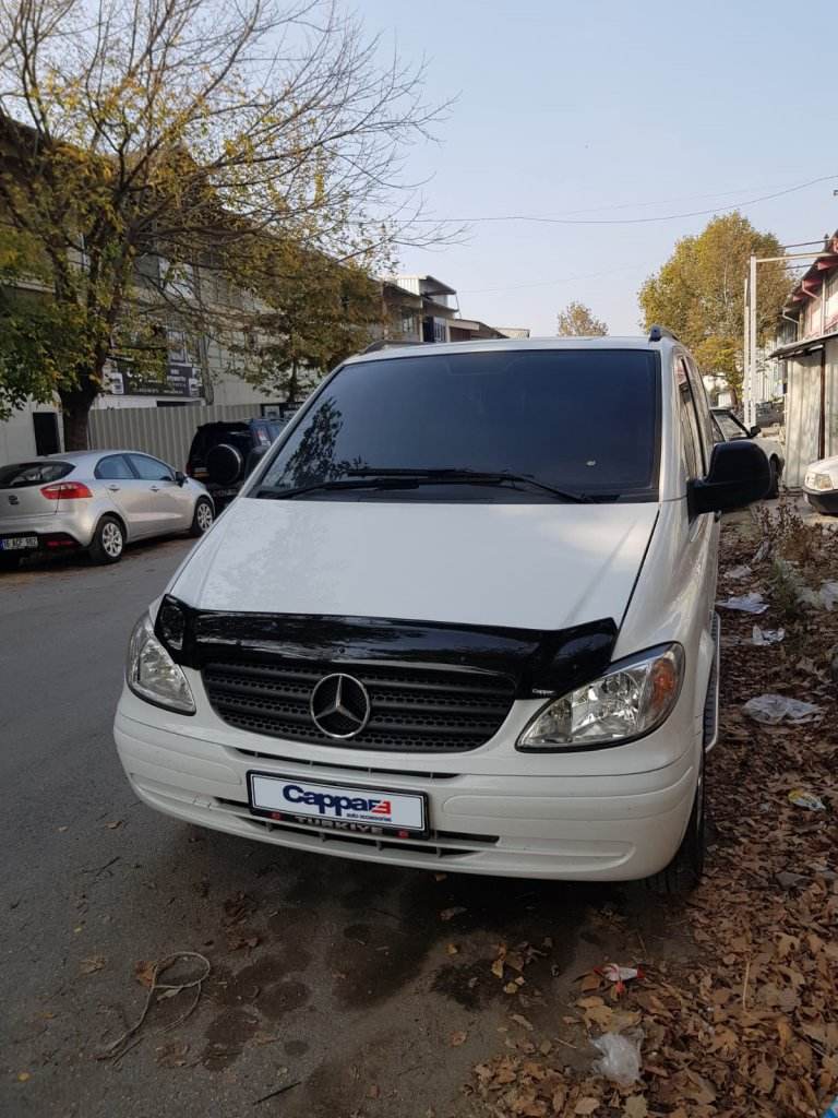 The hood deflector (EuroCap) for Mercedes Viano 2004-2014 - Reelken Auto