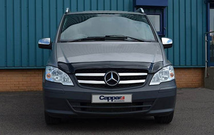 The hood deflector (EuroCap) for Mercedes Viano 2004-2014 - Reelken Auto