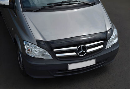 The hood deflector (EuroCap) for Mercedes Viano 2004-2014 - Reelken Auto
