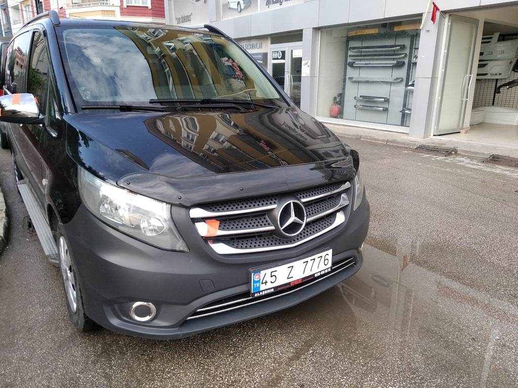 EuroCap hood deflector for Mercedes Vito / V-class W447 2014↗ year - Reelken Auto