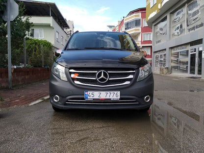 EuroCap hood deflector for Mercedes Vito / V-class W447 2014↗ year - Reelken Auto