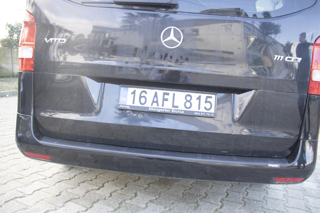 Rear Bumper Protector EuroCap (ABS) for Mercedes Vito/V-class W447 2014- - image 5