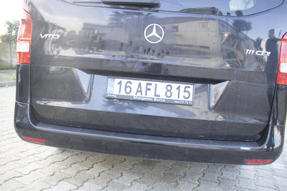 Rear Bumper Protector EuroCap (ABS) for Mercedes Vito/V-class W447 2014- - image 5