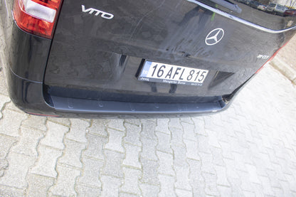 Rear Bumper Protector EuroCap (ABS) for Mercedes Vito/V-class W447 2014- - image 8