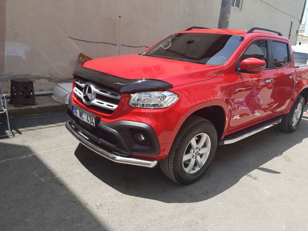 The hood deflector (EuroCap) for Mercedes X class - Reelken Auto