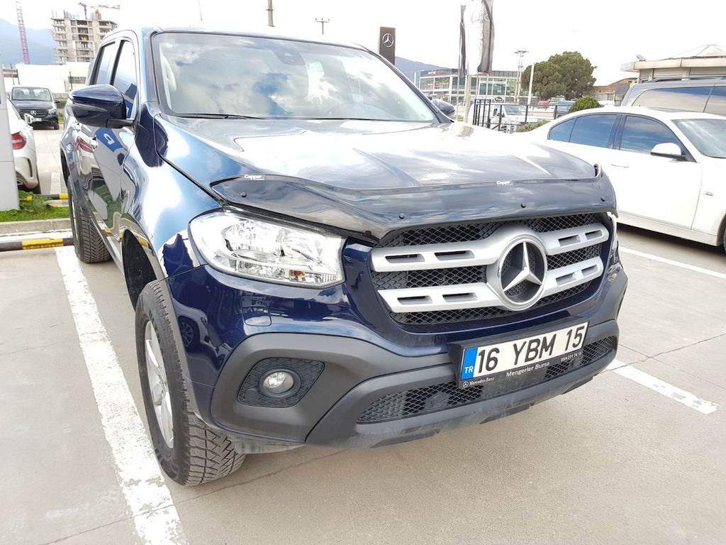 The hood deflector (EuroCap) for Mercedes X class - Reelken Auto