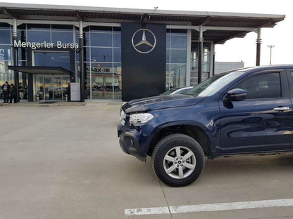 The hood deflector (EuroCap) for Mercedes X class - Reelken Auto