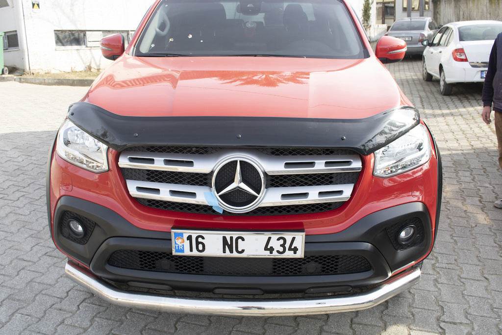 The hood deflector (EuroCap) for Mercedes X class - Reelken Auto
