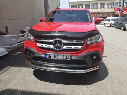 The hood deflector (EuroCap) for Mercedes X class - Reelken Auto