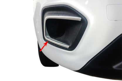 Fog Light Covers 2016↗ (2 pcs, stainless steel) for Fiat Fiorino/Qubo 2008-2024 - image 1