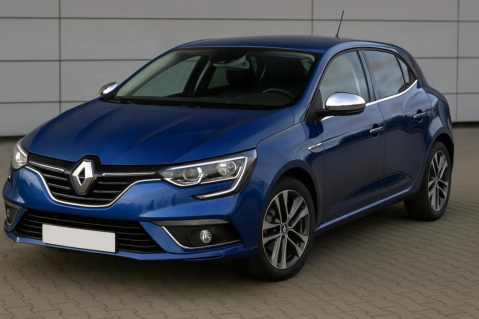 Mirror Covers (2 pcs, Stainless Steel) for Renault Megane IV 2016-2025 - image 1