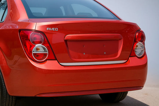 Trunk Trim Stainless Steel (Sedan) for Chevrolet Aveo T300 2011-2020 - image 1