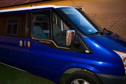 Window Trim Stainless Steel (2 pcs) for Ford Transit 2000-2014 - image 4