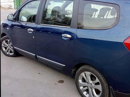 Chrome Door Handle Covers (4 pcs, Stainless Steel) for Dacia Lodgy 2012-2022 - image 5