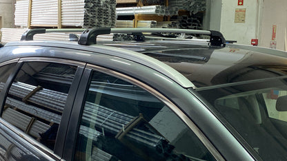 Cross luggage carrier with integrated rails Strong (2 pcs) for Honda CRV 2012-2016 - image 1