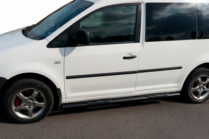 Side Bars BB001 Black (2 pcs, Stainless Steel) for Volkswagen Caddy 2004-2010 - image 5