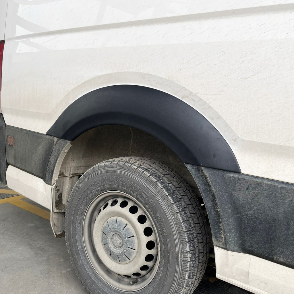 Wide fender flares (4 pcs, black) for Volkswagen Crafter 2016- - image 4