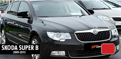 Covers for mirrors BMW-Style (2 pcs)  for Skoda Superb 2009-2015 - image 5