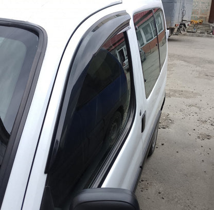 Window Deflectors (2 pcs, Sunplex Sport) for Peugeot Partner 1996-2008 - image 1