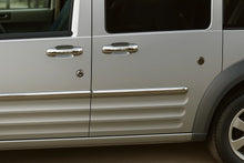 Lock covers (5 pcs, stainless steel) for Ford Transit 2000-2014 - image 1