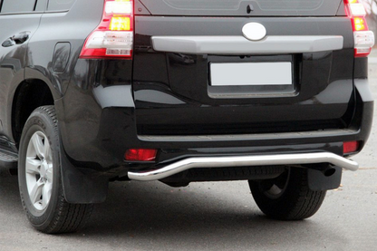 Rear Bar AK008 (Stainless Steel) for Toyota Land Cruiser Prado 150 2009-2023 - image 3
