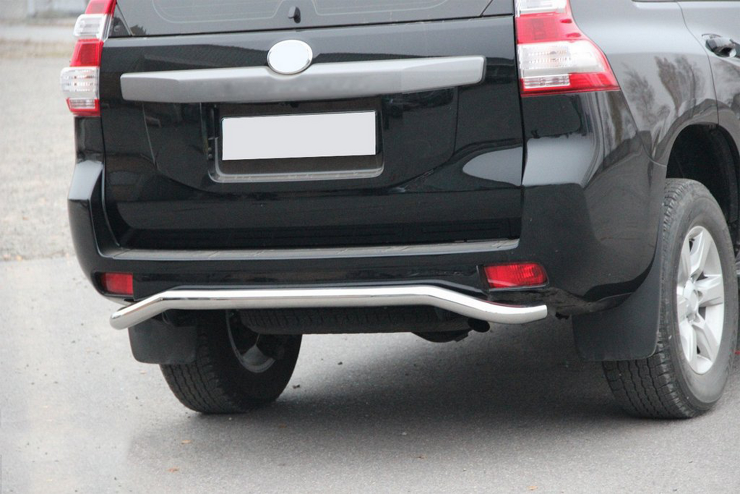 Rear Bar AK008 (Stainless Steel) for Toyota Land Cruiser Prado 150 2009-2023 - image 4